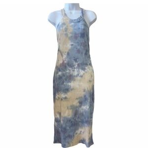 Young, Fabulous and Broke Tie Dye Stretch Maxi Sundress